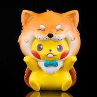 Pokimoen Pikachu Dog Party Figurine (13 cm)