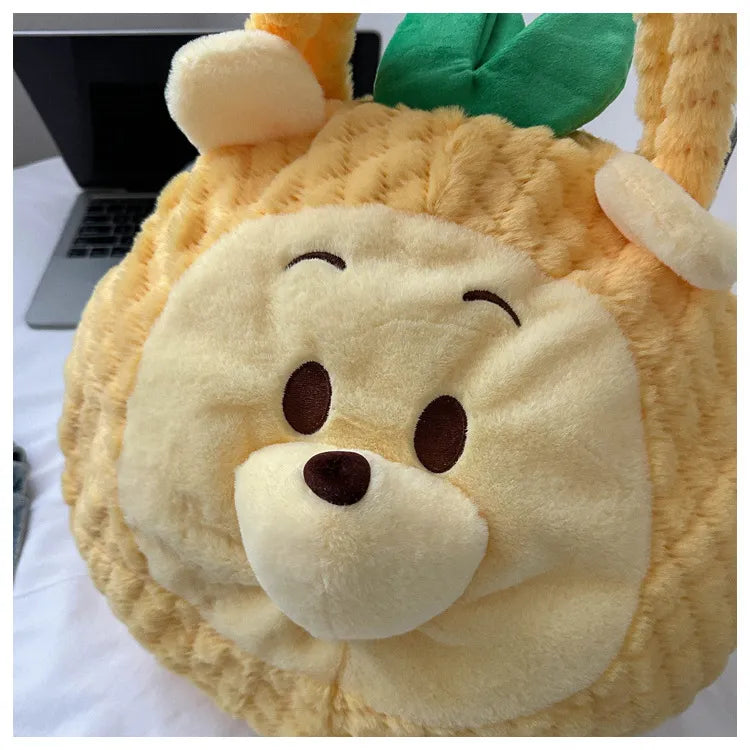 Sweet Pineapple Pooh Tote Bag