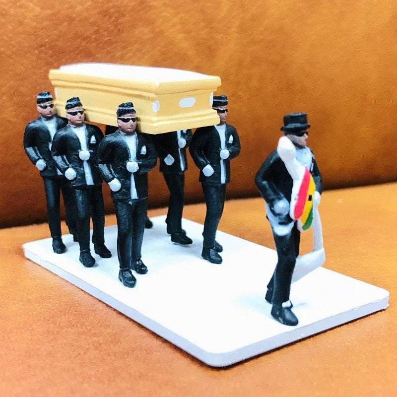 Ghanian Funeral Meme Figurines