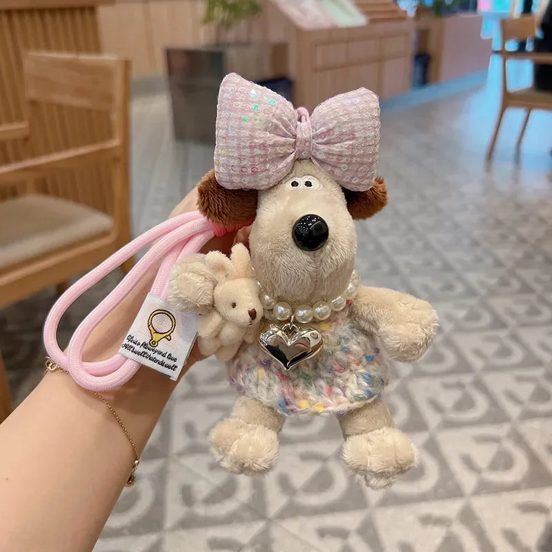 Gromit Groomed Bunny Plush Keychain