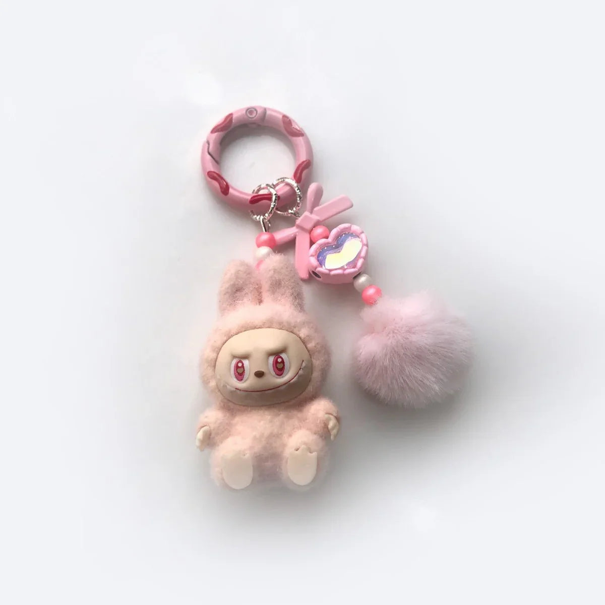 Labubu Elite Sitting Charm Keychain