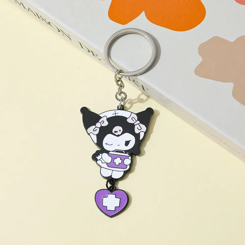Kuromi Medical Mischief Keychain