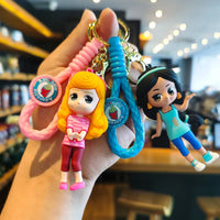 DZNY Royal Princess Doll Keychains