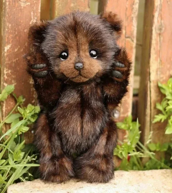 Charming Handmade Plush Baby Bears