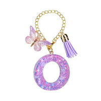 Butterfly Liquid Luxe Letter Charm