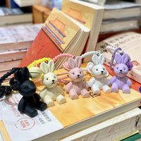 Impassive Rabbit Chonky Keychain