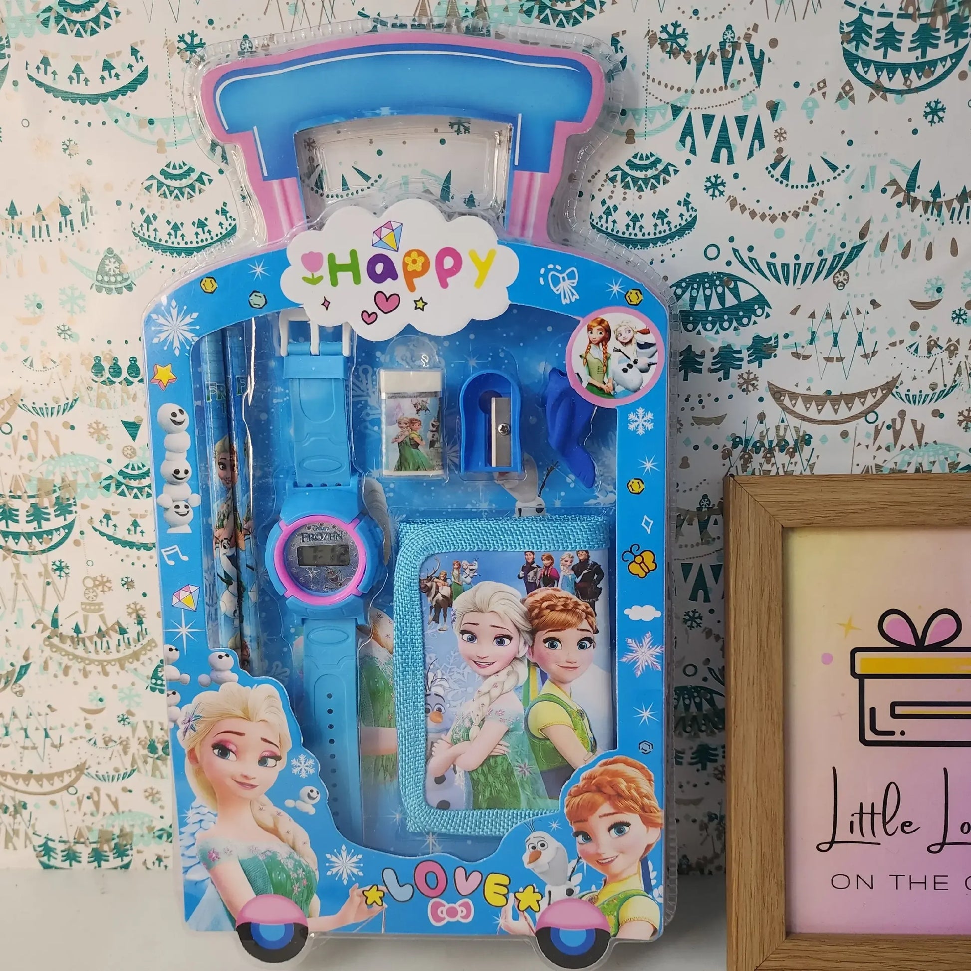 6-in-1 Mini Travel Desk Stationery Set