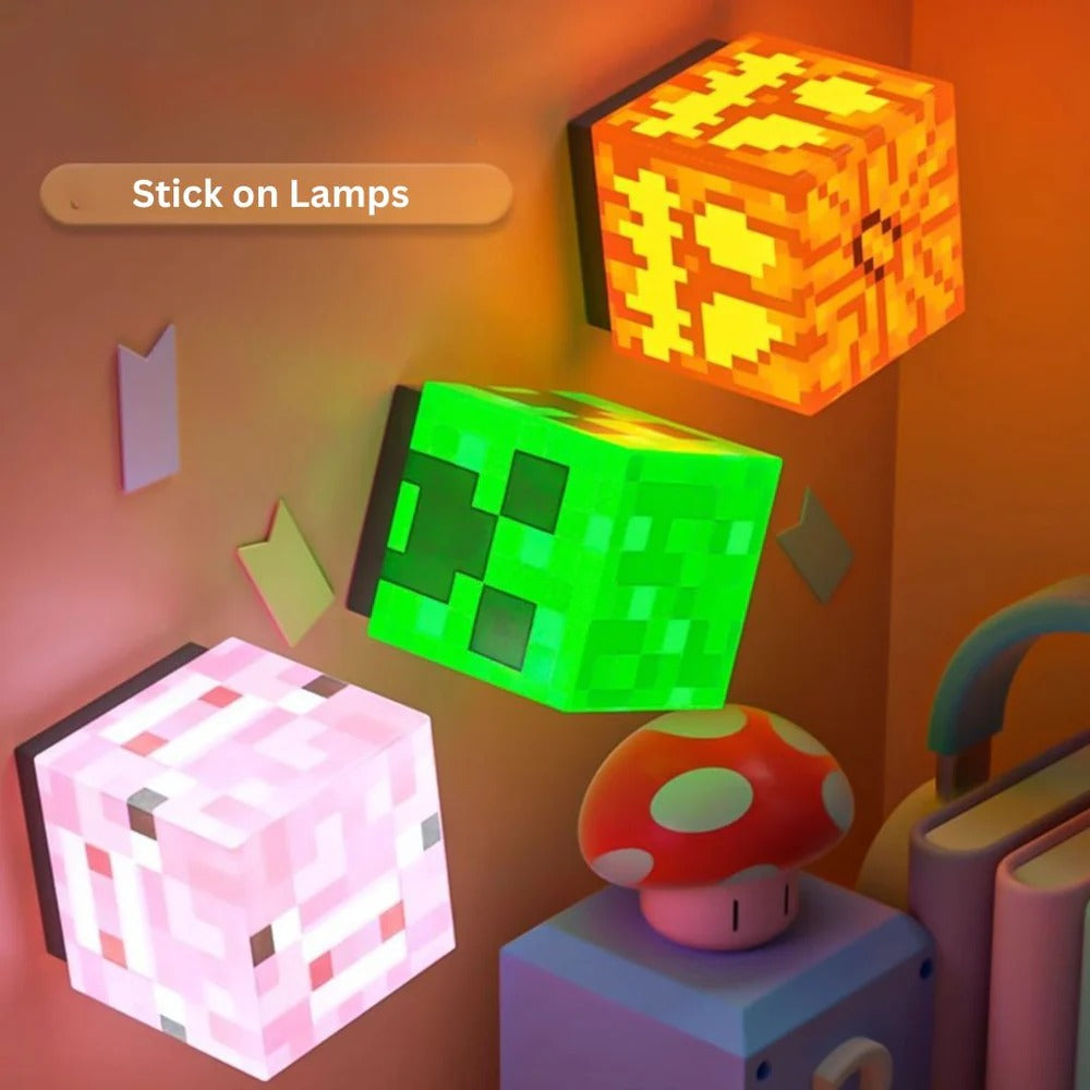 Minekraft Stick-on Magnetic Beacon Lamp
