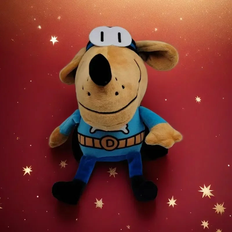 Dog Man & Petey Cat Plushie
