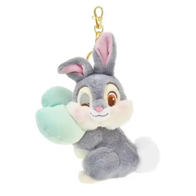 DZNY Hugging Heart Plush Keychain