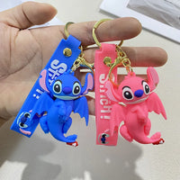 Stitch Toothless Cosplay 3D Keychain
