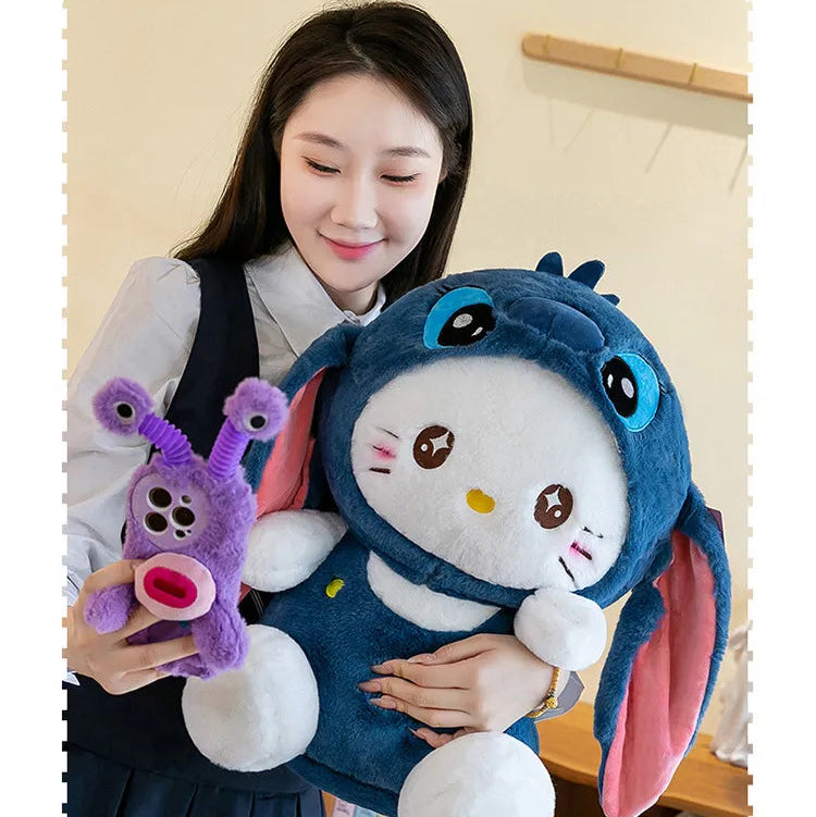 Hello KT Stitch Cosplay Plushie (30 cm)