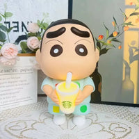 Shinichan Cheeky Boy LED Piggy Bank
