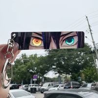 Demon Slayer Glowing Eyes Card Keychain