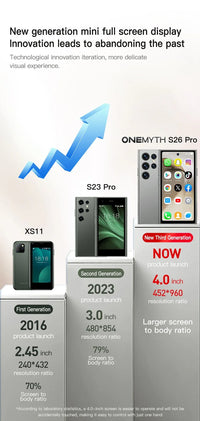 S26 Pro Apex Android Mini Smartphone