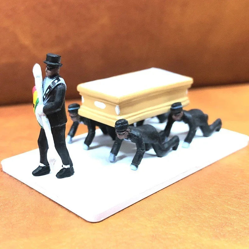 Ghanian Funeral Meme Figurines