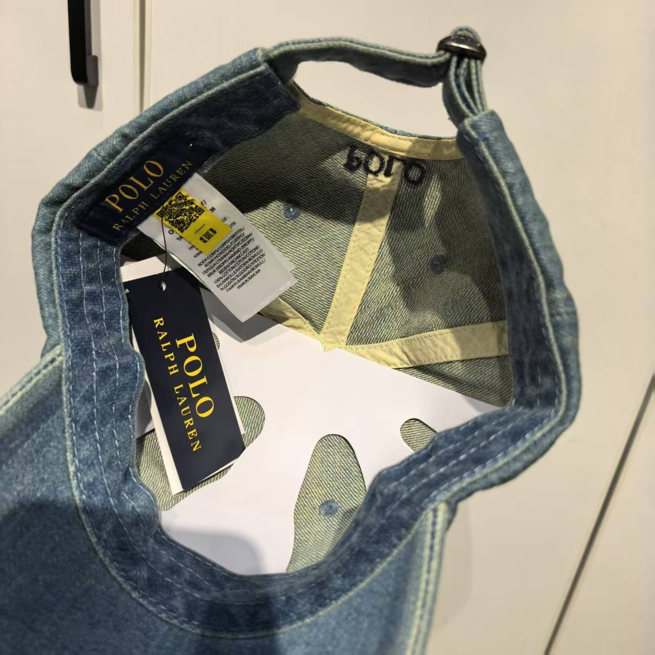 Classic Polo Denim Baseball Cap