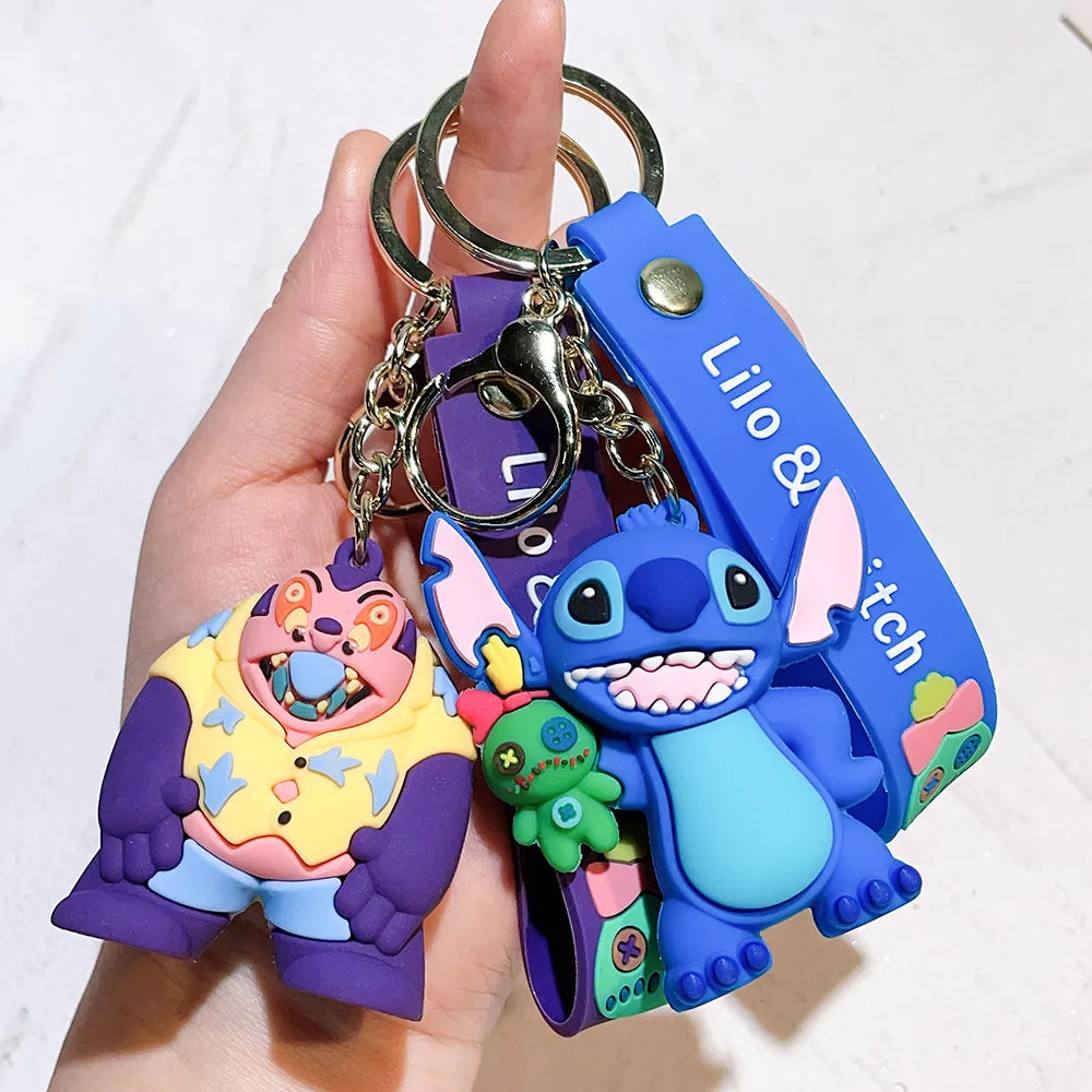 Lilo & Stitch Animation 3D Keychain