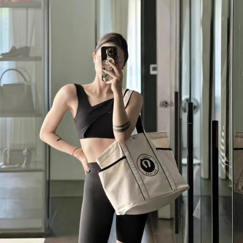 Lulu 20L Chic Canvas Tote Bag