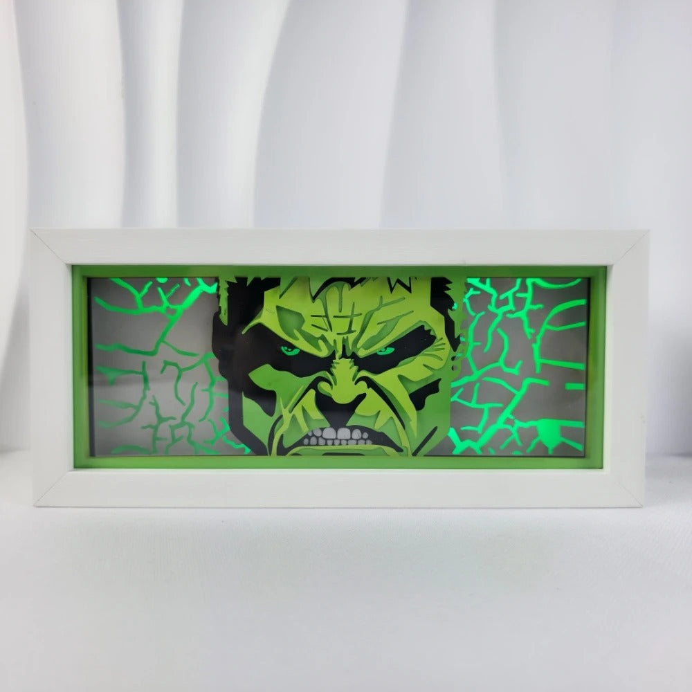 Superhero Wagon LED Light Box