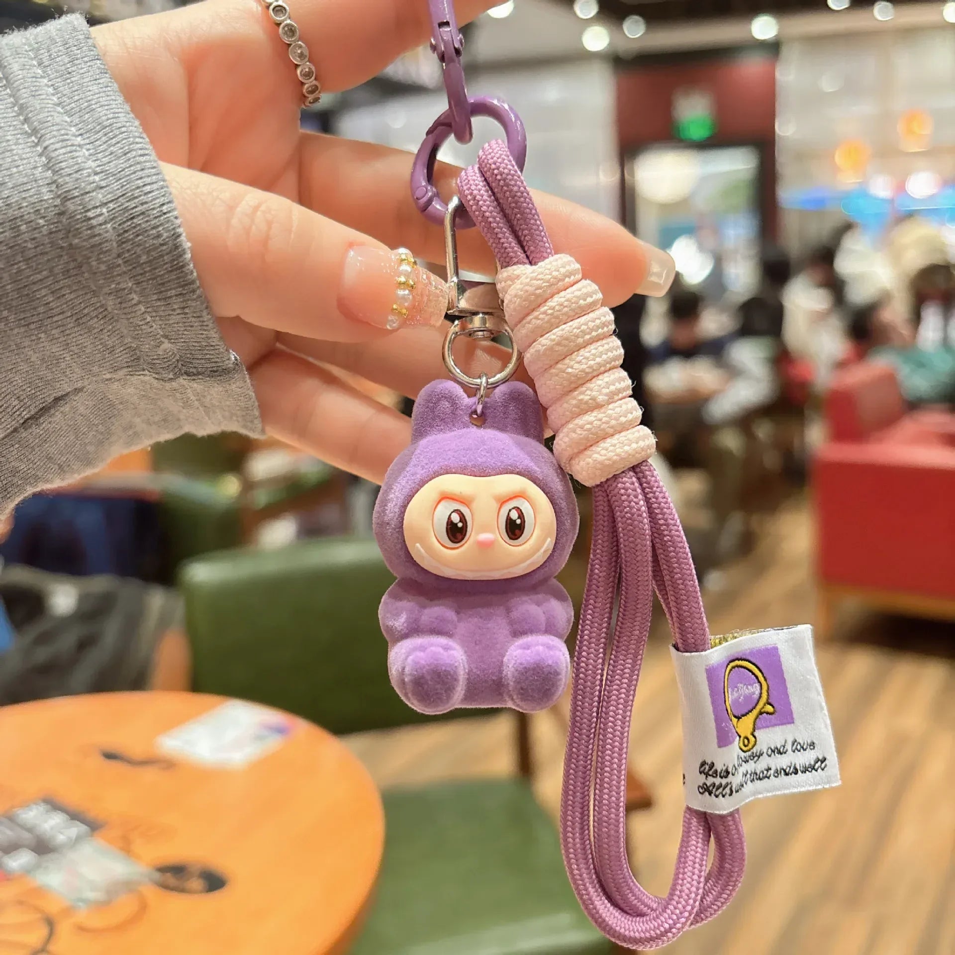 Labuboo Colorful Pop 3D Keychain