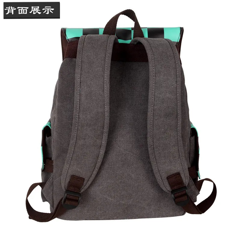 Demon Slayer Canvas Caryall Backpack