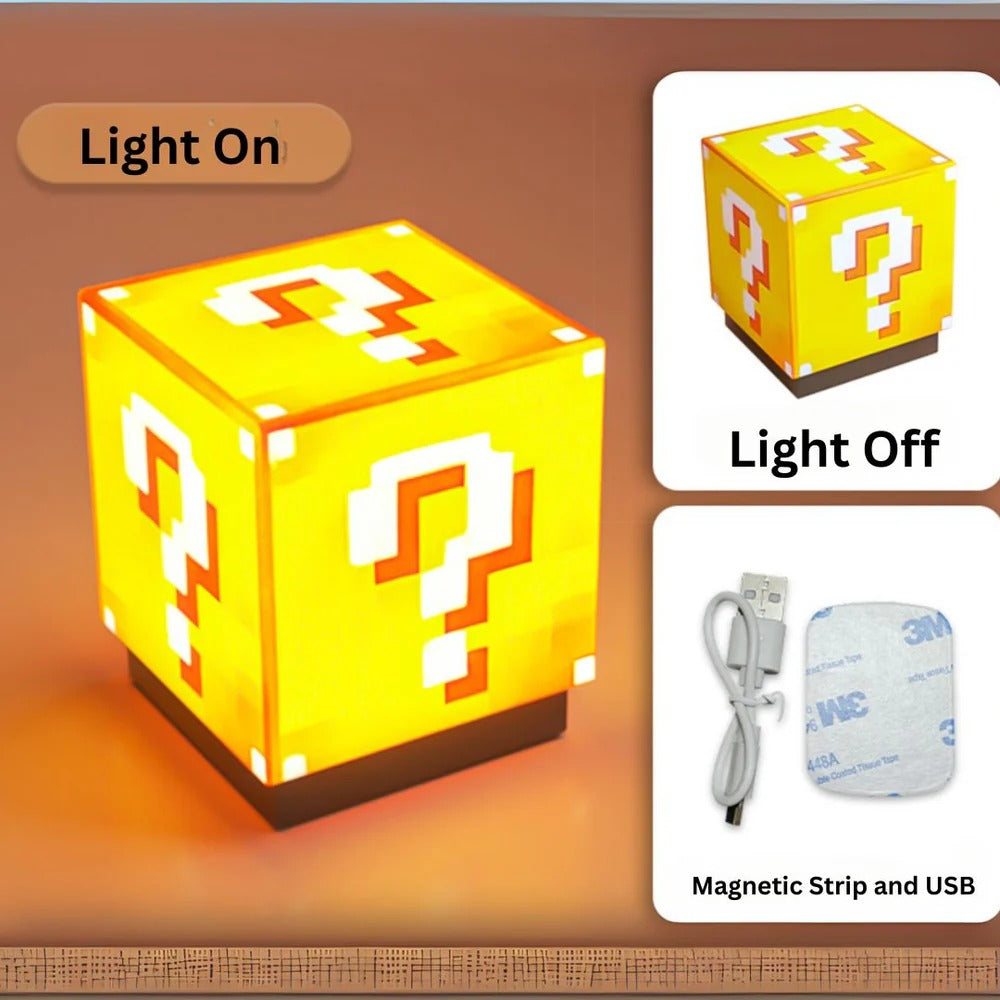 Minekraft Stick-on Magnetic Beacon Lamp