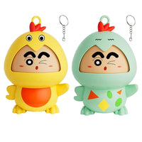 Shinichan Cheeky Chicken Expression Keychain