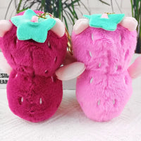 DZNY Pineapple Pooh Plush Keychain - Bear Hugs