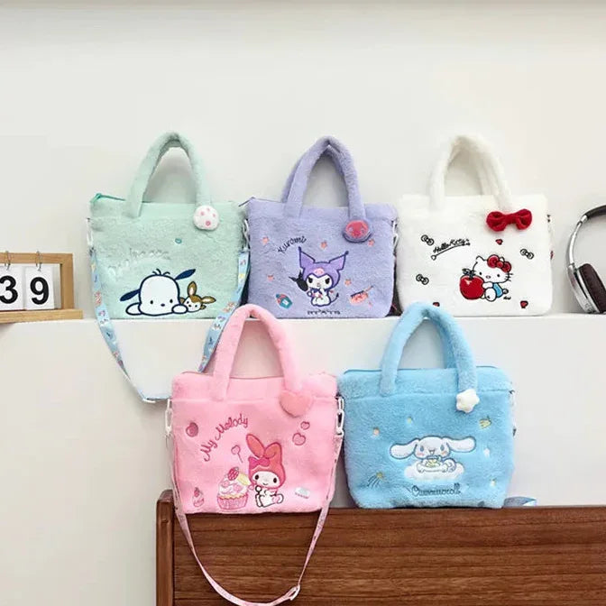 Sanrio Puffy Paradise Plush Handbag