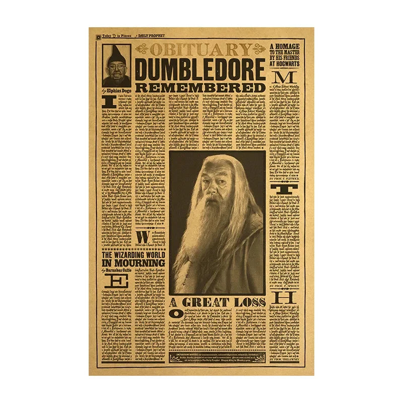 HP Daily Prophet Wall Poster