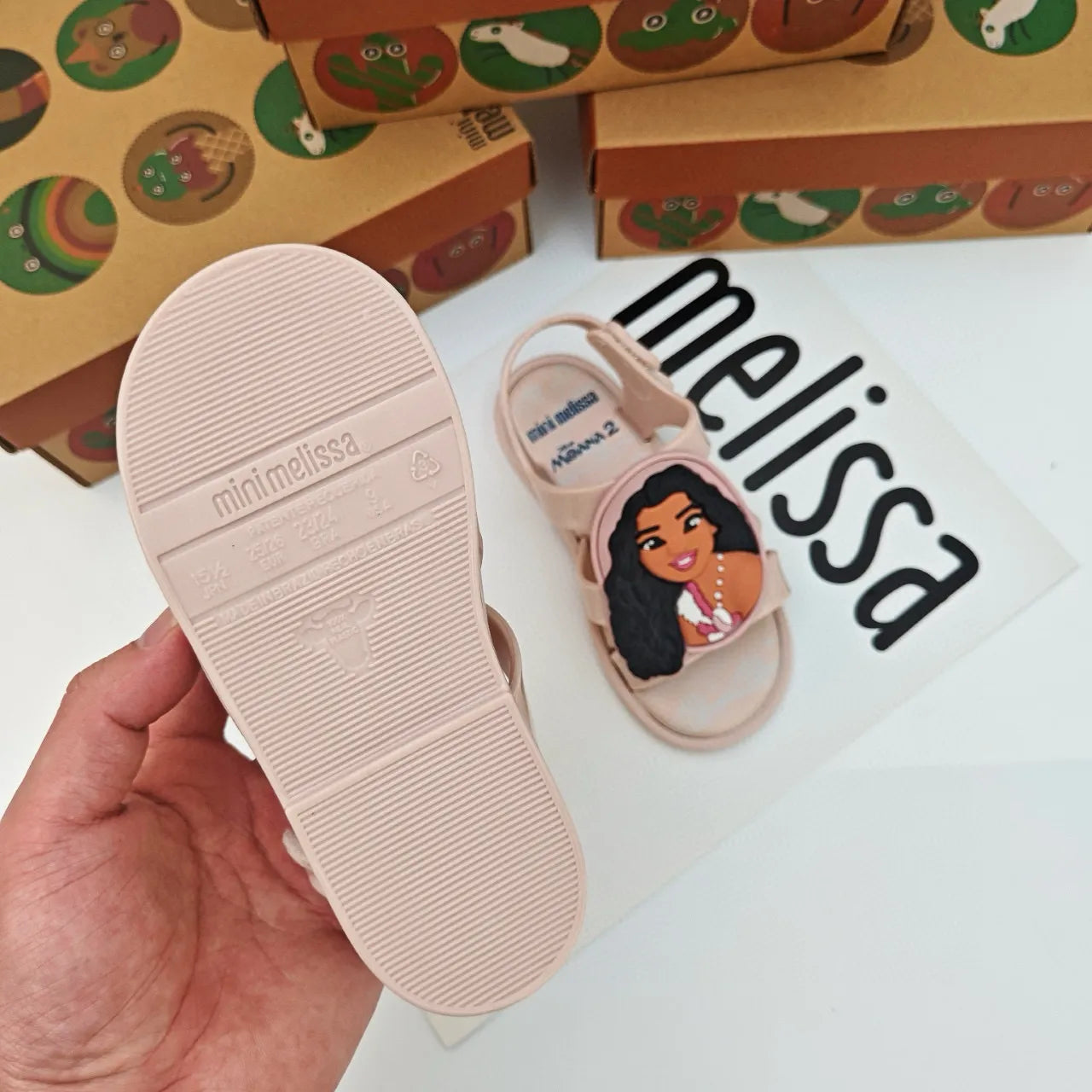 DZNY Mini Moana Jelly Colorland Sandals