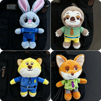Nick & Judy Expressive Plush Keychain