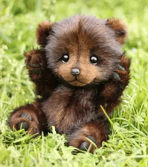 Charming Handmade Plush Baby Bears