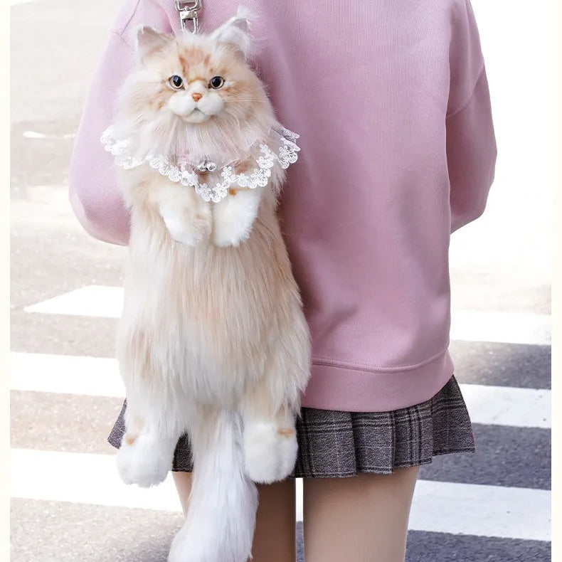 Bear Hugs Golden Maine Coon Cat Backpack