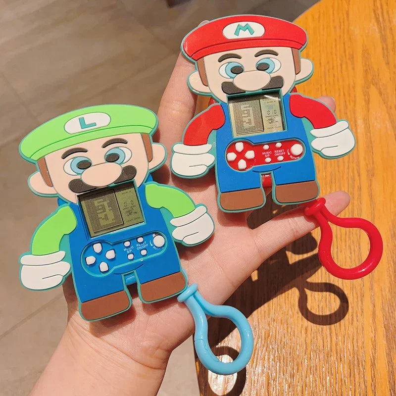 Mario Bros Game Console Keychain
