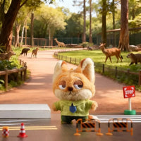 Nick & Judy Expressive Plush Keychain