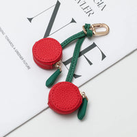 Fruity Charm Leather Bag Coin Purse