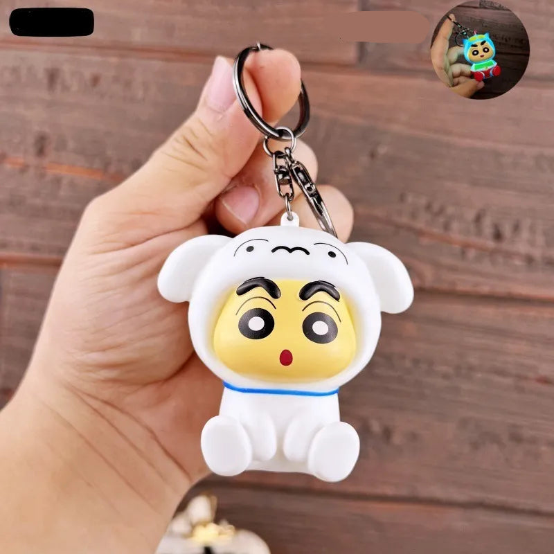 Shinnosuke Beam Cosplay LED Keychain