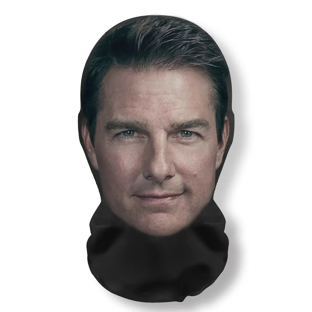 3D Printed Celebrity Ultra-Realistic Full Face Mask