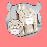 Whimsical Totoro & Chopper Anime Backpack