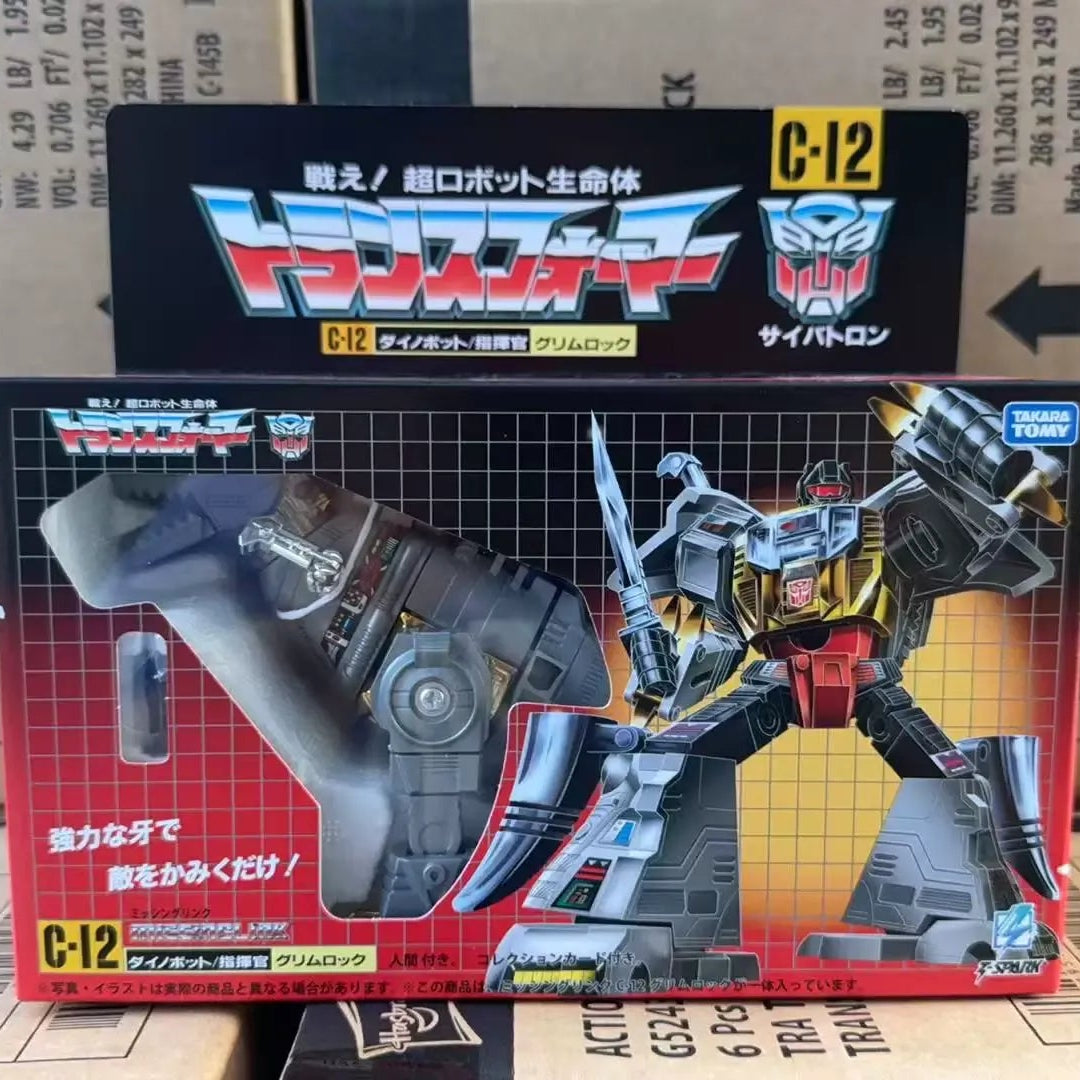 Transformers Missing Link C-12 Grimlock Action Figure