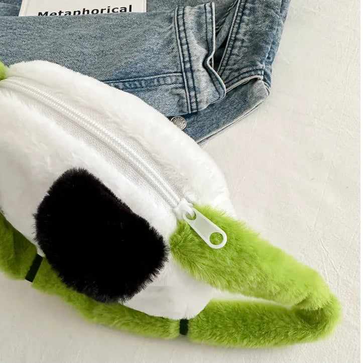 Bamboo Carry Panda Plush Bag