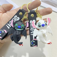 Stitch Toothless Cosplay 3D Keychain