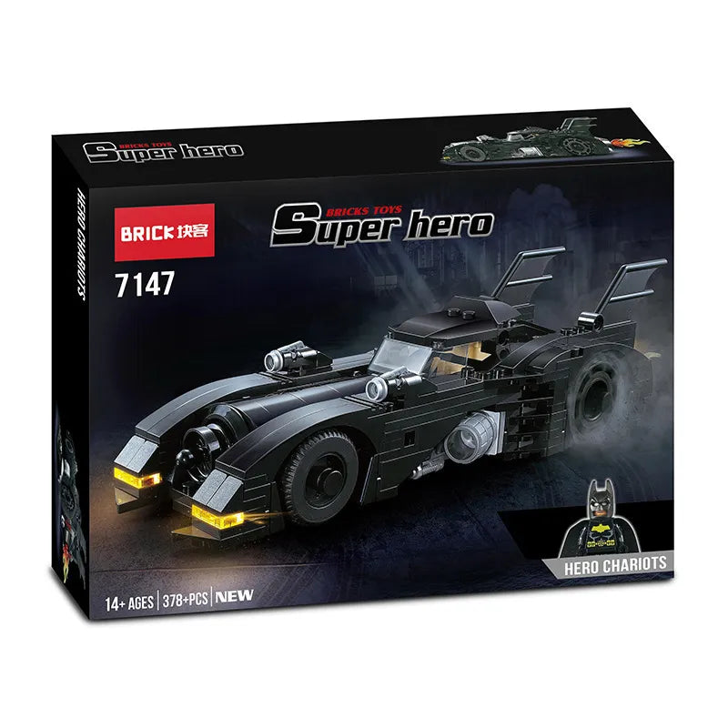 Bricks Bat Pod and Bat Mobile Blocks