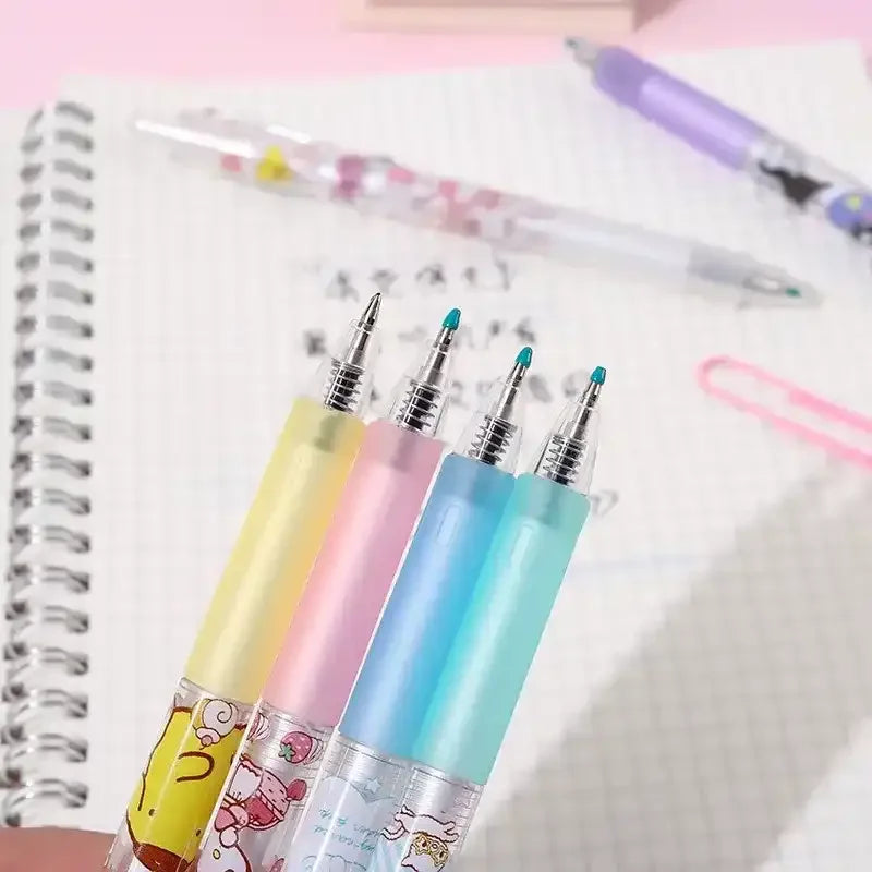 Stylo gel à encre carbone Sanliou Crisp (lot de 12) 