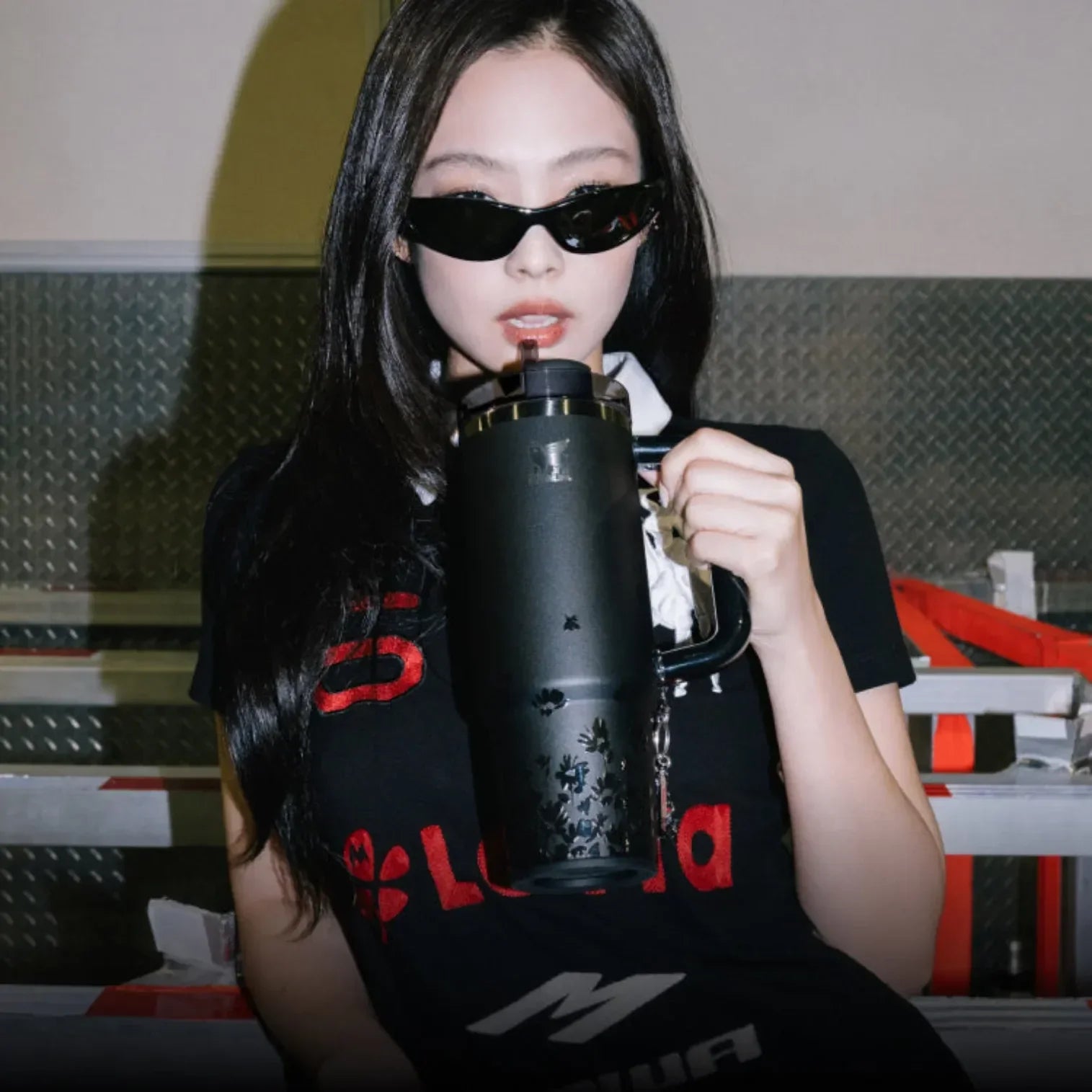 Stanley x Jennie Midnight Ruby Luxe Drinkware