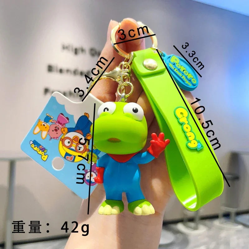 Genuine Pororo & Pals Iconic 3D Keychain
