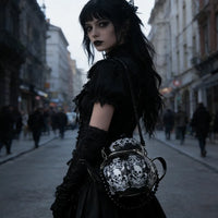 Nocturnia Gothic Brew Skull Teapot Bag