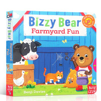 Bizzy Bear Interactive Push-Pull Board Book Collection